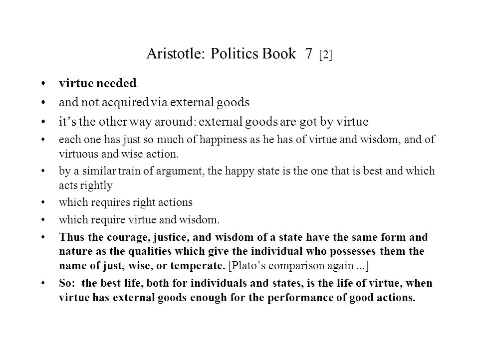 Plato and aristotles best form of constitution politics essay